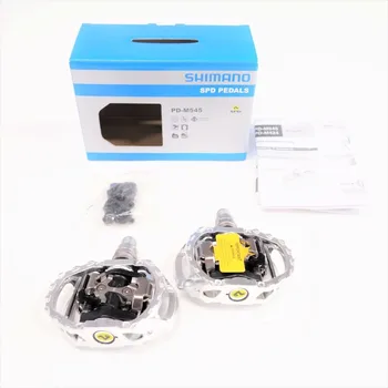 

Original Shimano Bicycle SPD PD-M545 MTB Off-Road Sport Clipless Pedals 9/16" SM-SH51 cleats Bike Parts
