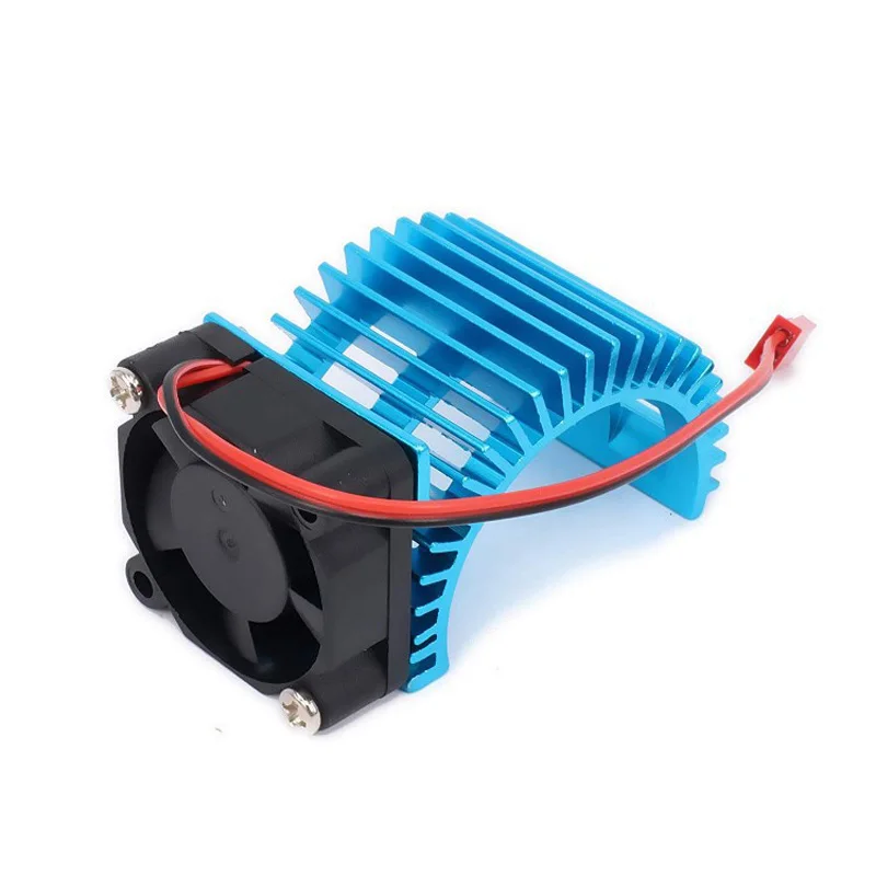 RC автомобильный радиатор двигателя с вентилятором подходит 1/8 1/10 бесщеточная система электрическая модель автомобиля