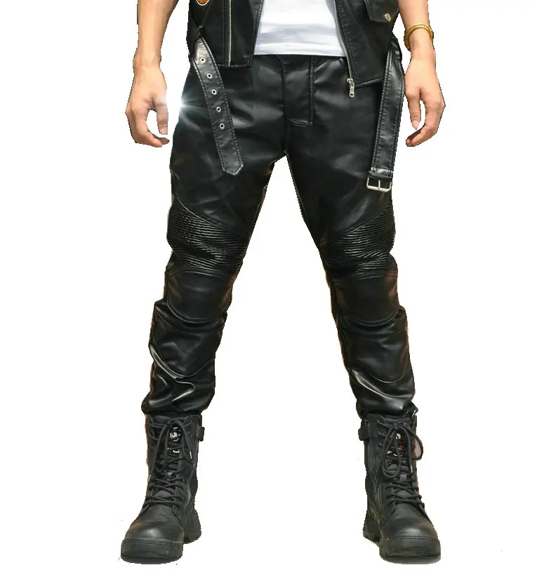 

2018 new volero motorcycles, Leather, pants, motorcycle riding, anti wrestling, straight cylinder, casual racing pants