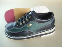 new design full leather adult men’s professional bowling shoes