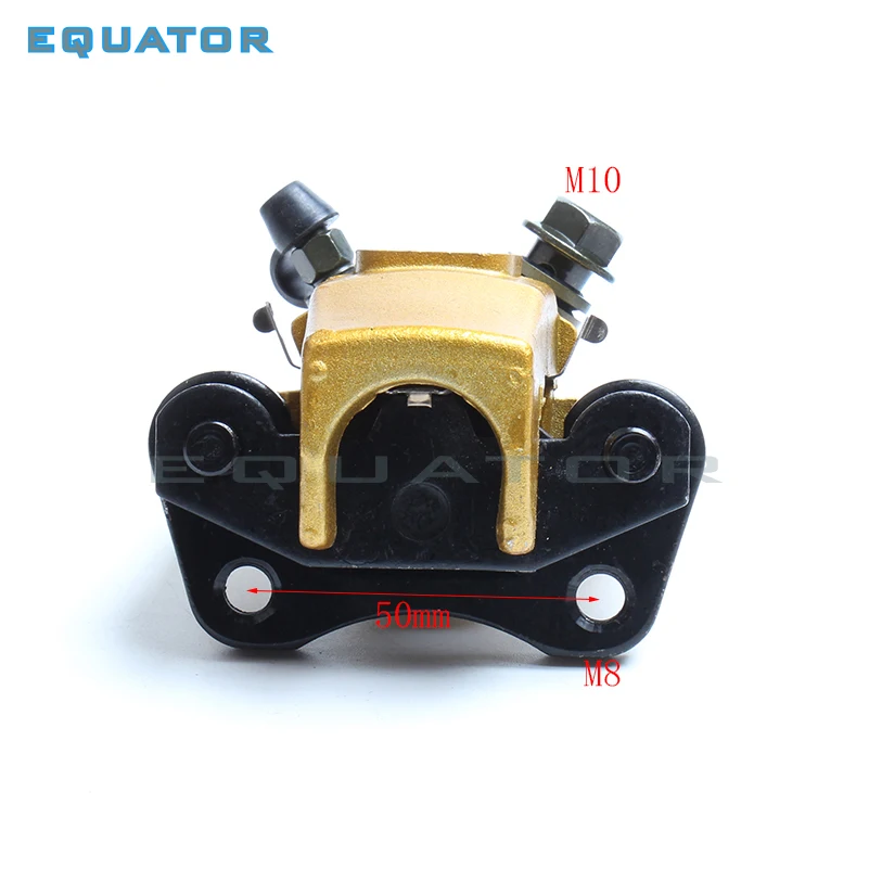 Новая высокая производительность 50 мм золотые дисковые тормоза передние тормозные суппорты зажим нижний насос Мотоцикл Запчасти для ATV Dirt Pit Bike
