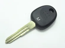 left key blade Transponder Chip key shell case for HYUNDAI Coupe Tucson Elantra Accent Santa Fe