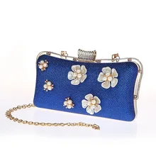 Frauen Neue Nette Blumen Erfasst Handtasche Mode Kleid Party Paket Abendtaschen SMYCWL-E0002
