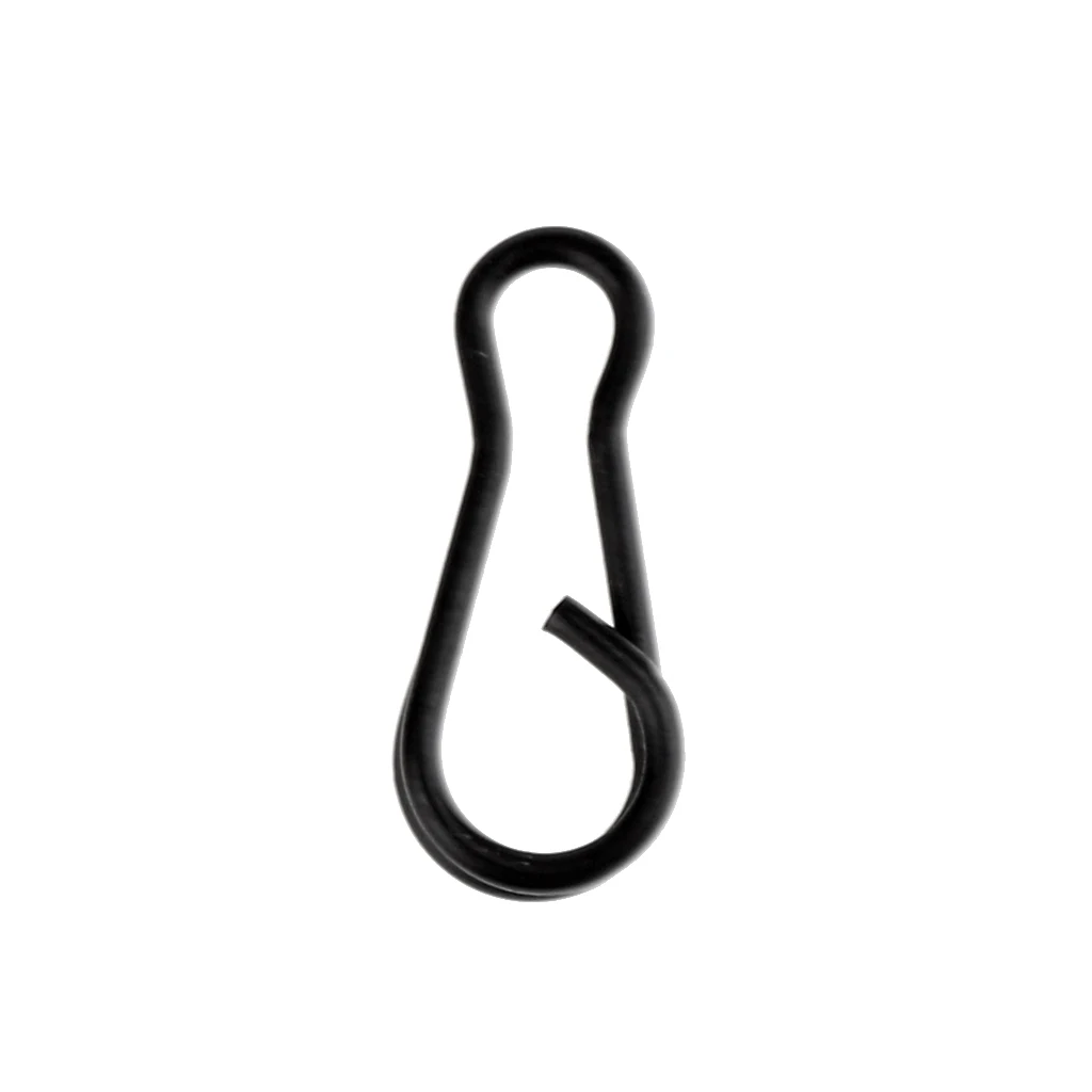 Fishing Link Clips Carp Fishing Clips Multi Clip Swivels Rings Rigs Links Snap Connector Pin Fishing Terminal Tackle Accessories
