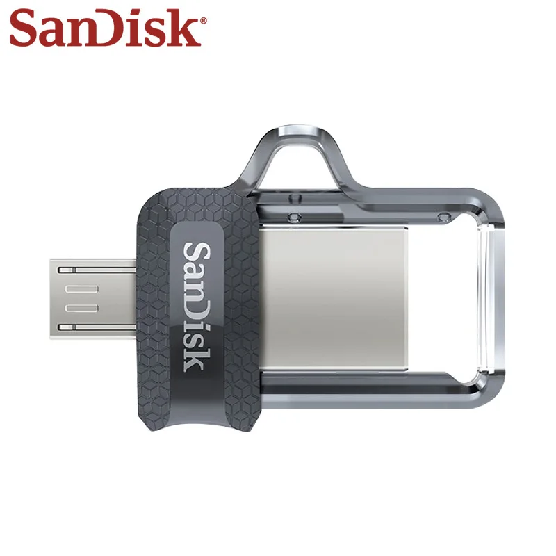 Sandisk OTG флеш-накопитель двойной диск памяти Usb 64 Гб USB 3,0 DD2 U диск 128 ГБ флэш-накопитель 32 ГБ флеш-накопитель высокого Скорость 150 МБ/с