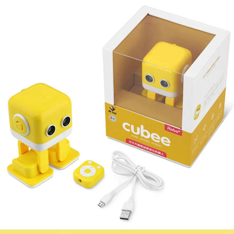 

Wireless Handsfree Bluetooth Smart Robot Stereo Speaker for Children Education with Dance Music & LED Light Remote Control Toy