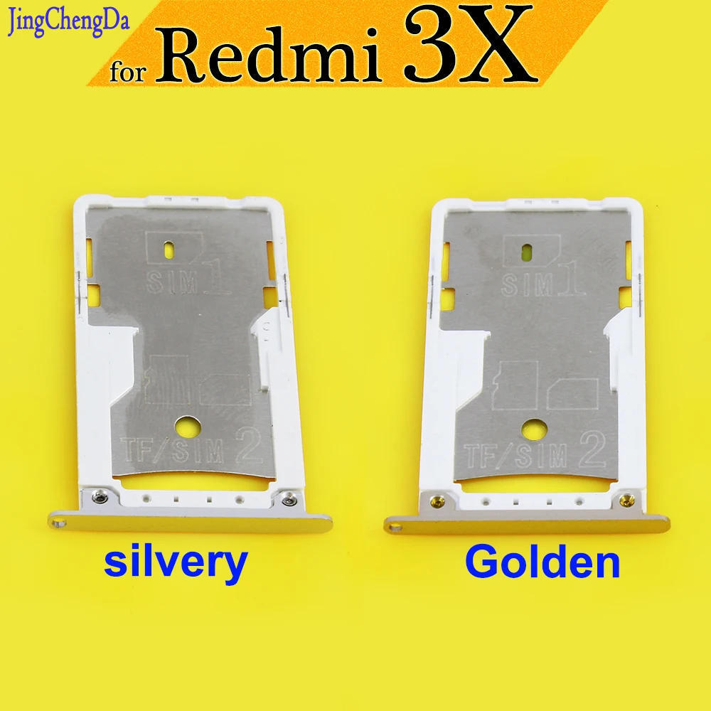 JCD sim-карта Слот лоток для xiaomi для redmi 3X sim-лоток sim держатель для карт Слот для redmi Hongmi 3X SIM карта слот