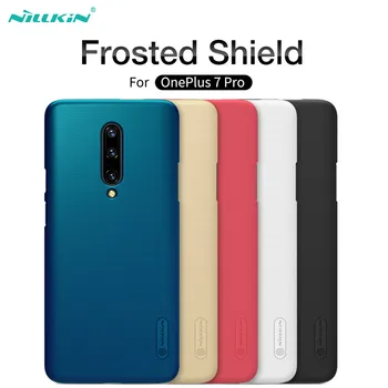 

Oneplus 7 Case One Plus 7 Cover Case Original NILLKIN Super Frosted Shield For Oneplus 7 Pro Matte Case with Phone Holder