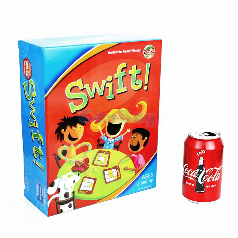Детская настольная игра Swift Bingo Обучающие английские карточки слов игрушки