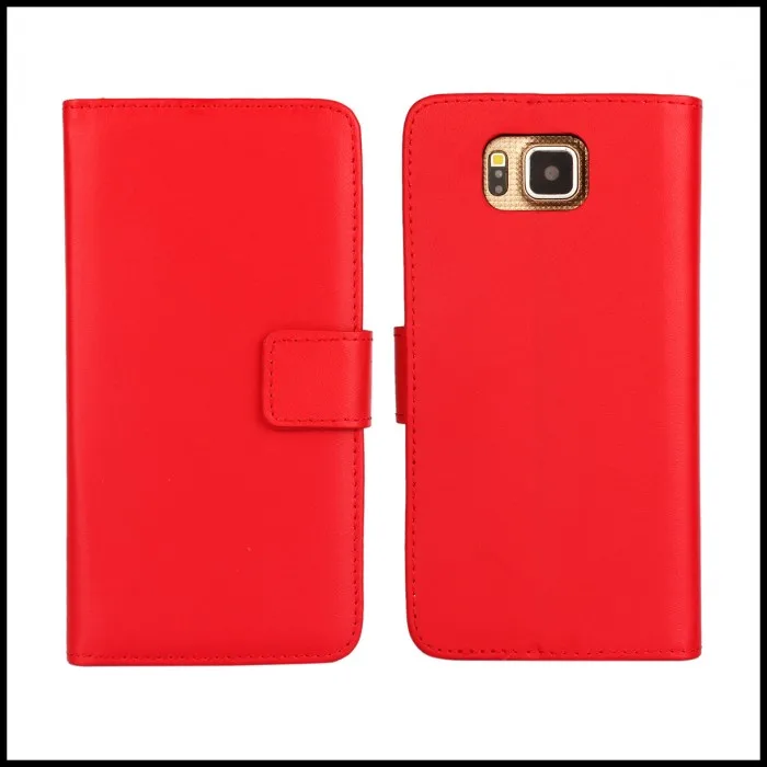 Для samsung Galaxy Alpha Alfa G850 чехол для телефона кожаный чехол-бумажник флип чехол s Мобильные аксессуары Coque Capa Etui Capinha Fundas - Цвет: Красный