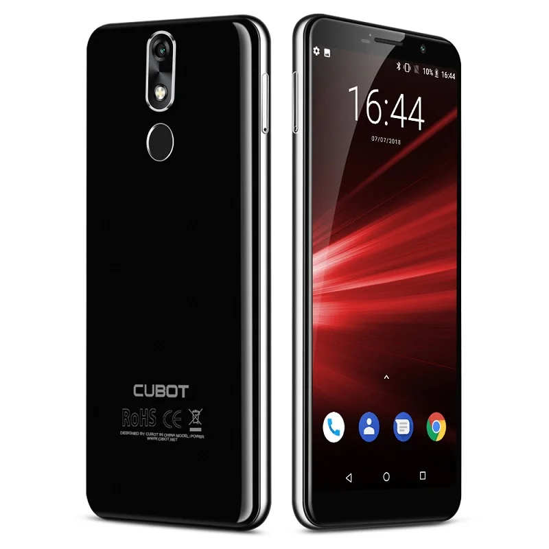 Смартфон Cubot power 6000mAh 6GB+ 128GB 5,99 ''18:9 FHD+ Android 8,1 Helio P23 Octa Core 6P объектив 20.0MP Dual 4G LTE отпечаток пальца