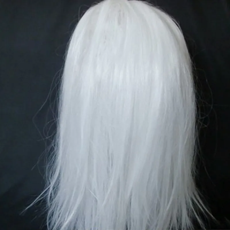 Scary Latex Soft Halloween Mask Horrible Toothy White Long Hair Ghost Face Devil Skull Adult Party Prop Costume Cosplay Decor (4)
