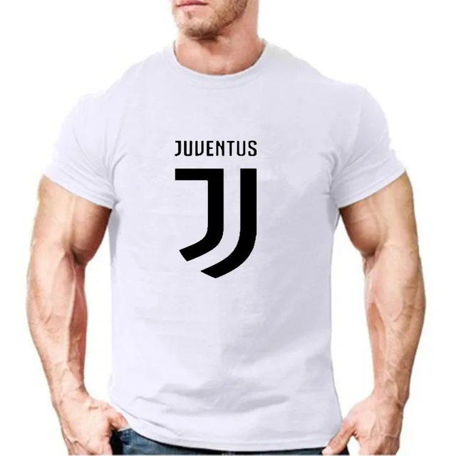 Juventus Print New Brand Mens T Shirt Cotton Short Sleeve Fitness T Shirt Men Homme Classic
