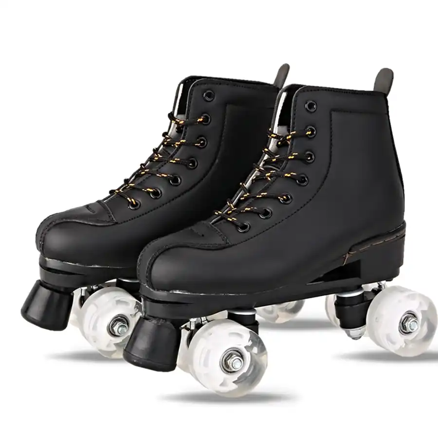 Japy Suni Deri Paten çift Hat Paten Kadın Erkek Yetişkin Iki Satır Kayak Ayakkabıları Patines Beyaz Pu 4 Tekerlekler Paten Ayakkabıları Aliexpress