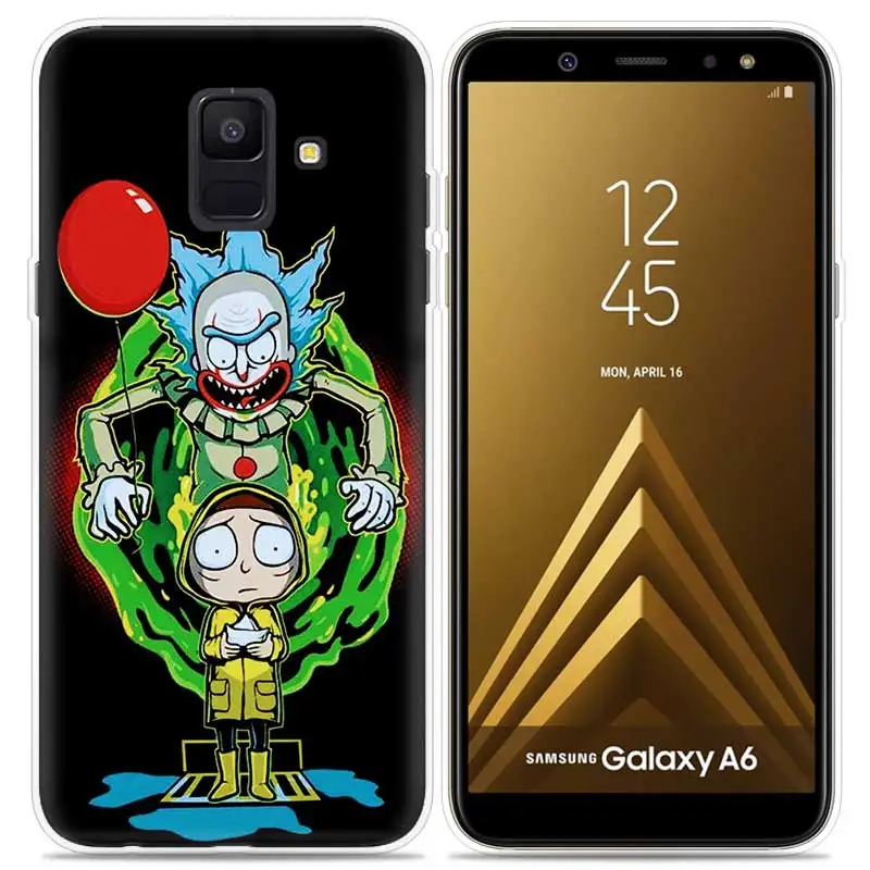 Джокера клоун ужас принт чехол для samsung Galaxy Note 8 9 J4 J6 J8 A6 A8 A7 A9 Star Lite S8 S9 плюс Винтаж крышка чехол - Цвет: 05