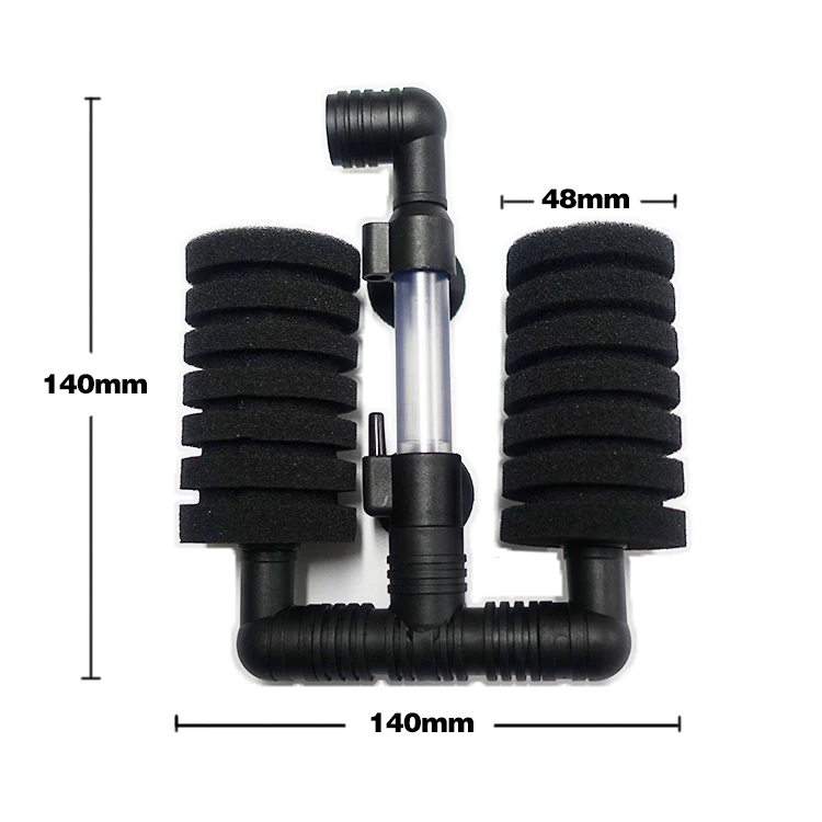Практичная биохимическая губка, фильтр для аквариума XY-2831 для аквариума Пруд воздушный насос фильтр фильтрационная пена акватические аксессуары