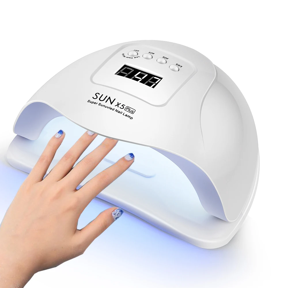 

LED Nail Lamp Nail Dryer 54W Dual hands 36 PCS LEDs UV Lamp For Curing UV Gel Nail Polish With Motion sensing LCD Display