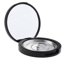 Пустая банка горшок макияж прессованный порошок контейнер для хранения косметики Олово портативный-Многоцелевой макияж горшок с косметическим зеркалом