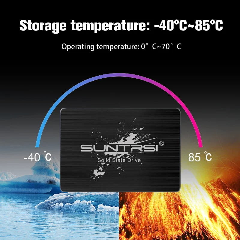 Suntrsi Внутренний твердотельный диск 120G с SATA3 кабелем 240g 2,5 дюймов SSD для ноутбуков PC 60G SATA3 высокоскоростной
