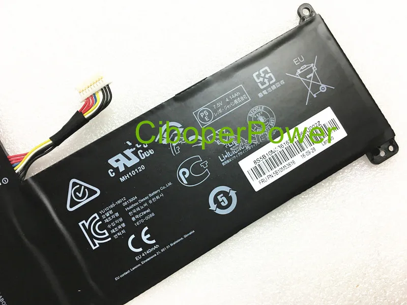 Аккумулятор для 7,5 V 31Wh 0813004 NE116BW2 Аккумулятор для 110S-11IBR ноутбука 5B10M536