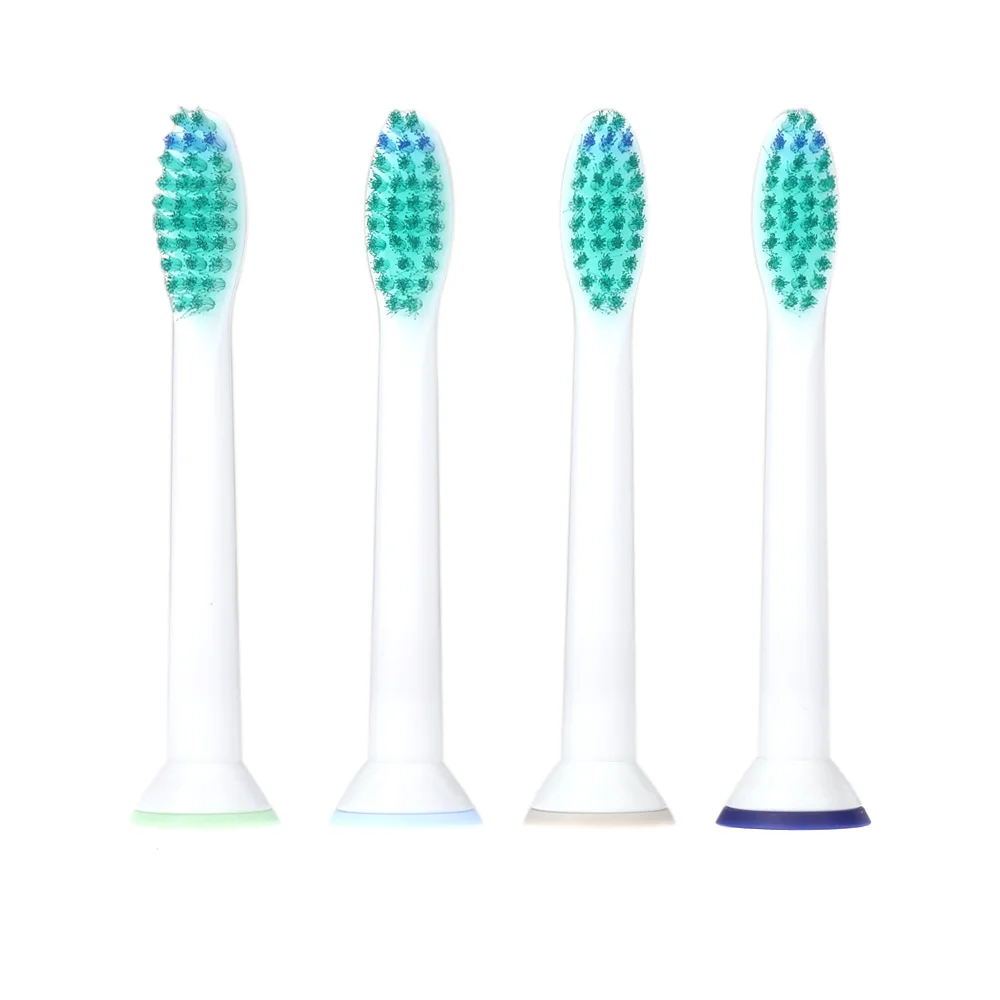 4 шт Сменные головки для электрической зубной щетки подходит для Philips Sonicare P-HX-6014/HX6014 Гигиена Уход Чистая электрическая зубная щетка