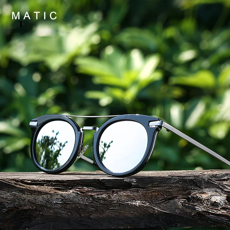 MATIC/розовые зеркальные солнцезащитные очки для вождения женские роскошные