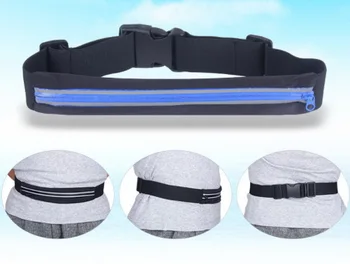 

DHL 500pcs high quality Nylon Waist Pack Men Women Fashion Multifunction Fanny Pack Bum Bags Hip Money Belt Travel storage bag