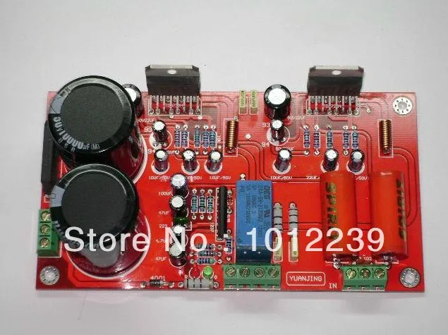 

free shipping Assembled 7293 Professional amplifier board (without Radiating)