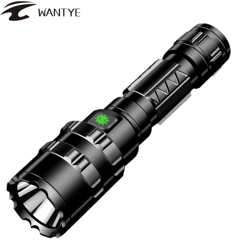 

USB LED Flashlight Rechargeable XM-L L2 LED Torch Light 18650 Lanterna 5 Modes Flash light for Camping Hunting