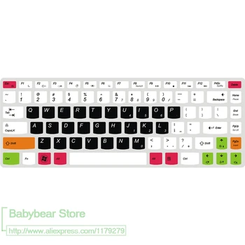 

Silicone Keyboard Protective Film Cover Skin Protector For Lenovo Y480 Y485 Y470 Y471 Y410 Y410P Y400 V480 V370 Z380 Z370 Z360