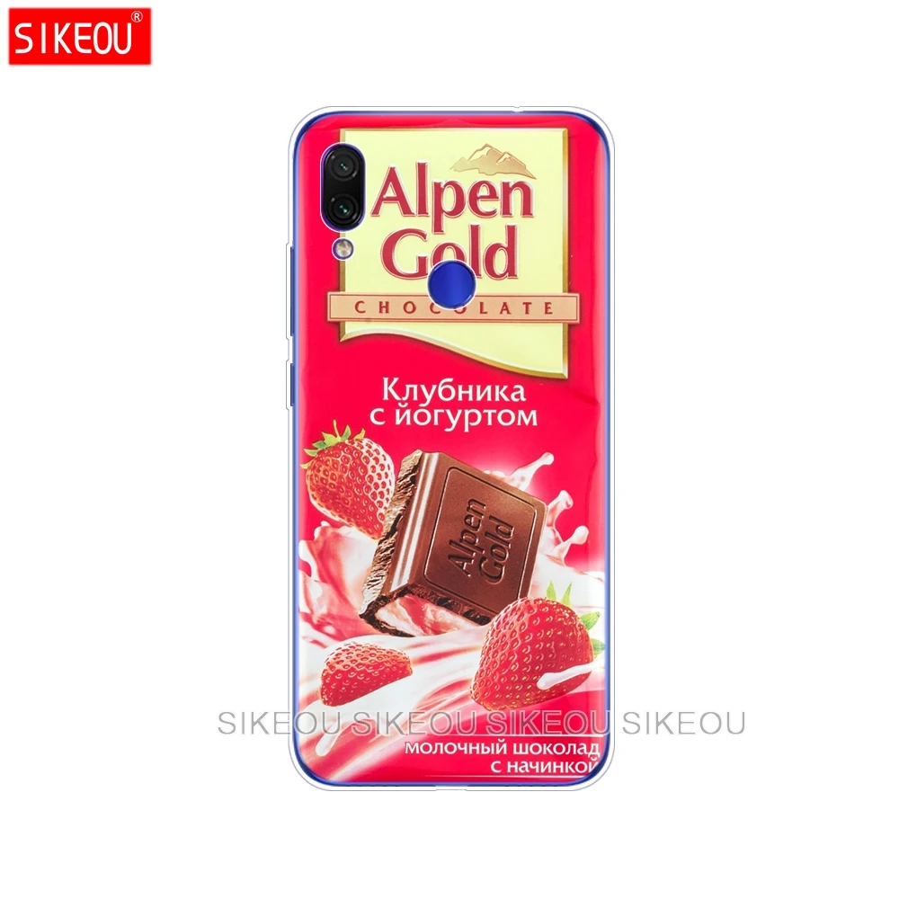 Чехол для redmi 6a 6 pro 8 8A чехол для xiaomi redmi note 8 8T 7 6 pro redmi go чехол mi 9 LITE SE alenka bar chocolate - Цвет: 10916