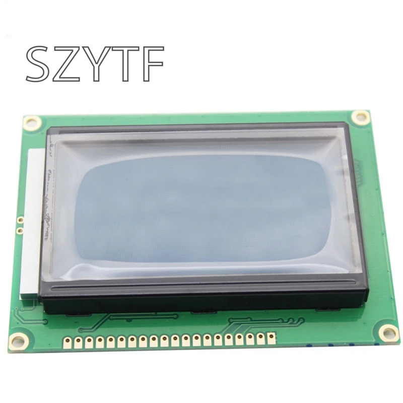 3 V LCD12864 дисплей с характером подсветкой 12864-3 ST7920 | Электронные компоненты и