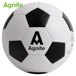 Agnite 2018 Официальный Футбольный Размер 5 ПВХ F1203 взрослых футбольных тренировок прочный аксессуар для игры в футбол мяч подходит для