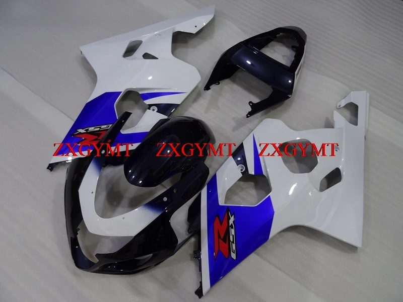 

Plastic Fairings for GSXR 600 2004 - 2005 K4 Abs Fairing for Suzuki GSXR750 04 White Blue Black Bodywork for Suzuki GSXR750 2005
