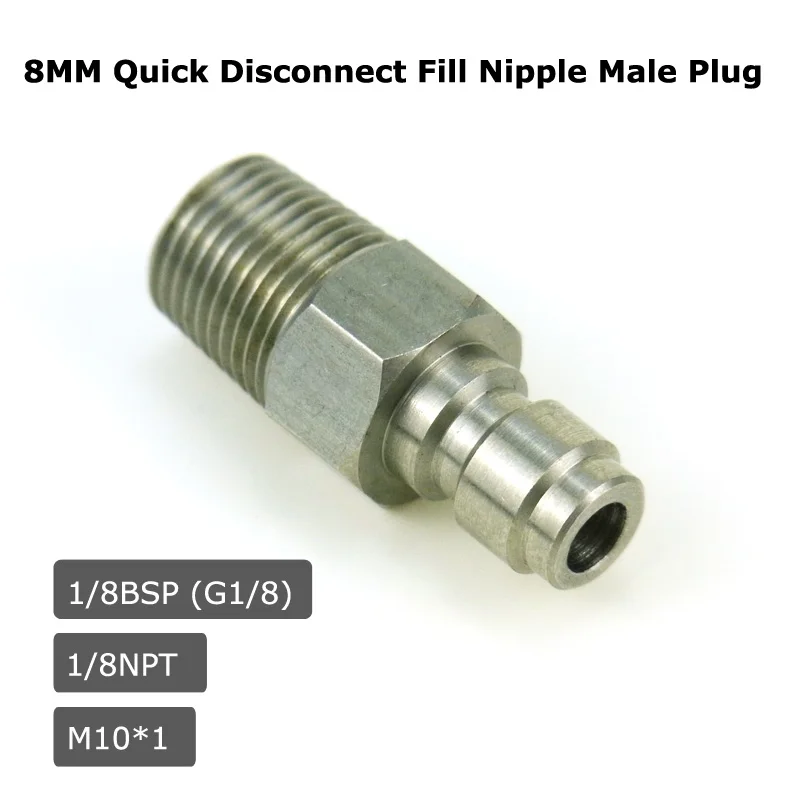 Stainless Steel male Quick Disconnect