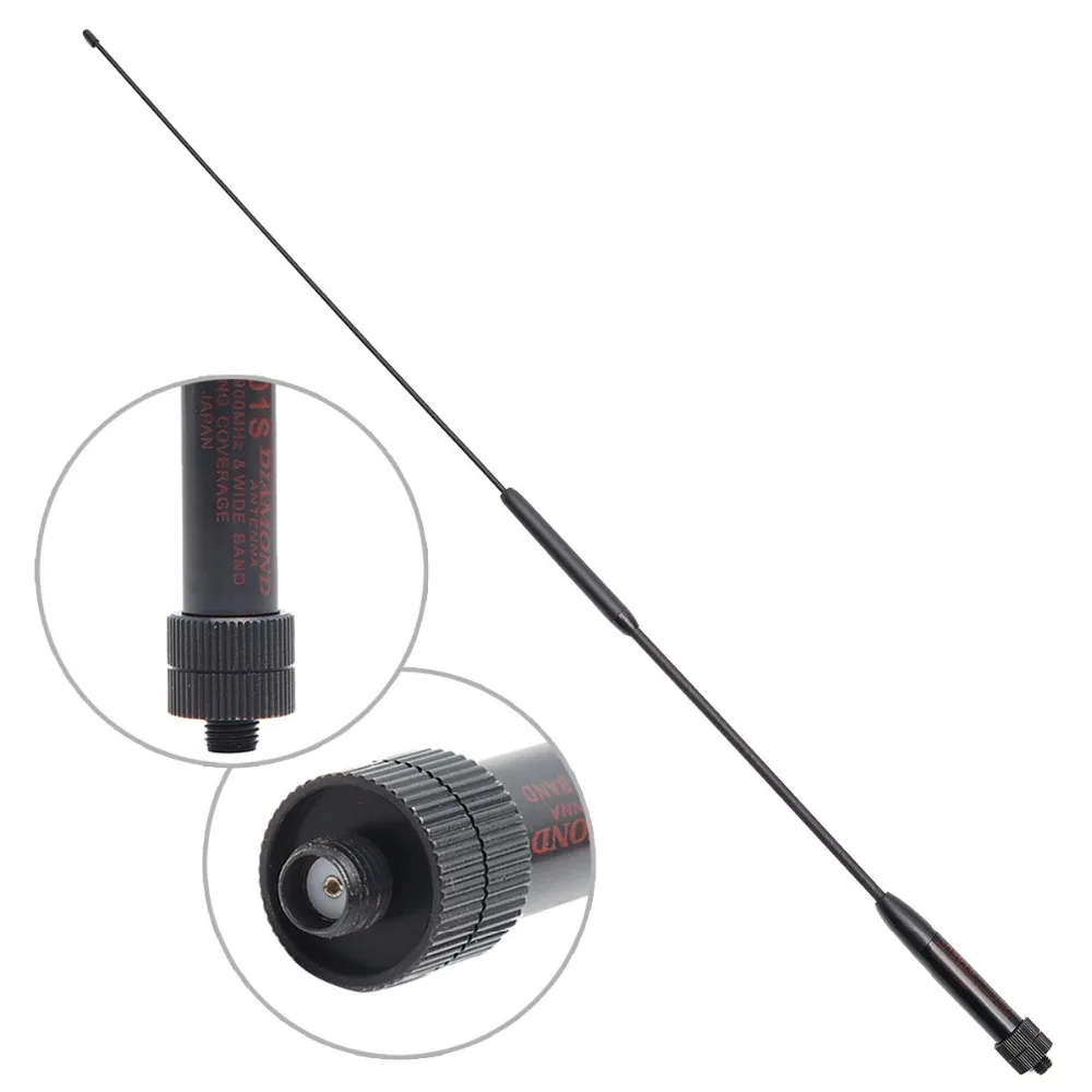 Diamond Rh901s Smafemale 144/430mhz Dual Band Soft Antenna For Baofeng