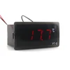 Mini PT-6-40 ~ 110C Thermomètre Numérique Mètre de La Température AC DC 12 V avec 2 m Capteur NTC Sonde rouge LED ► Photo 2/6
