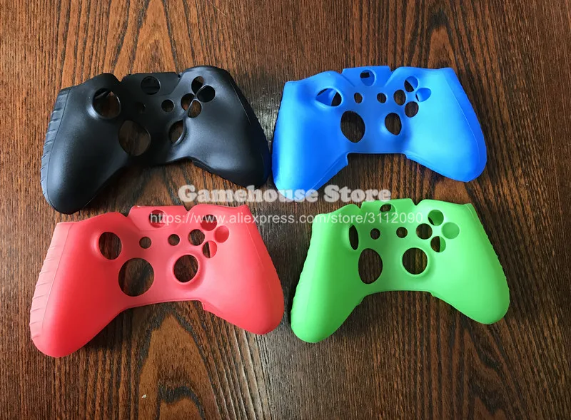 Силиконовый чехол для геймпада защитный XBOX ONE джойстик гелевая Резина|gamepad case|cover