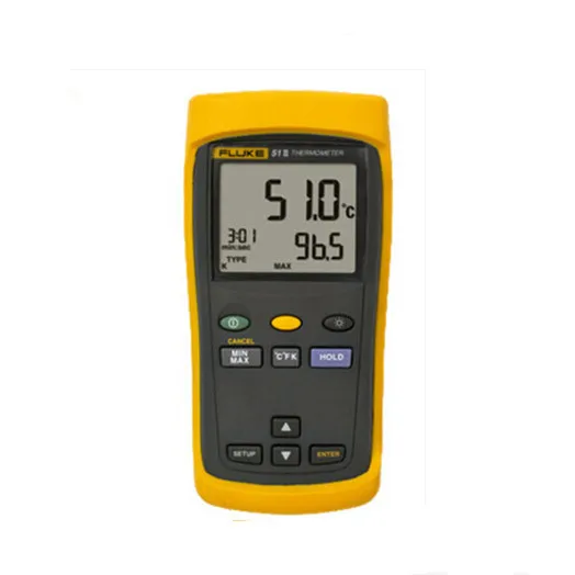 

Fluke 51-II Single Input Digital Thermometer F51-II F51-2