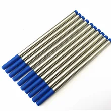 10 шт ручка заправка дизайн хорошее качество Черный Синий роллер ручка Заправка для подарка