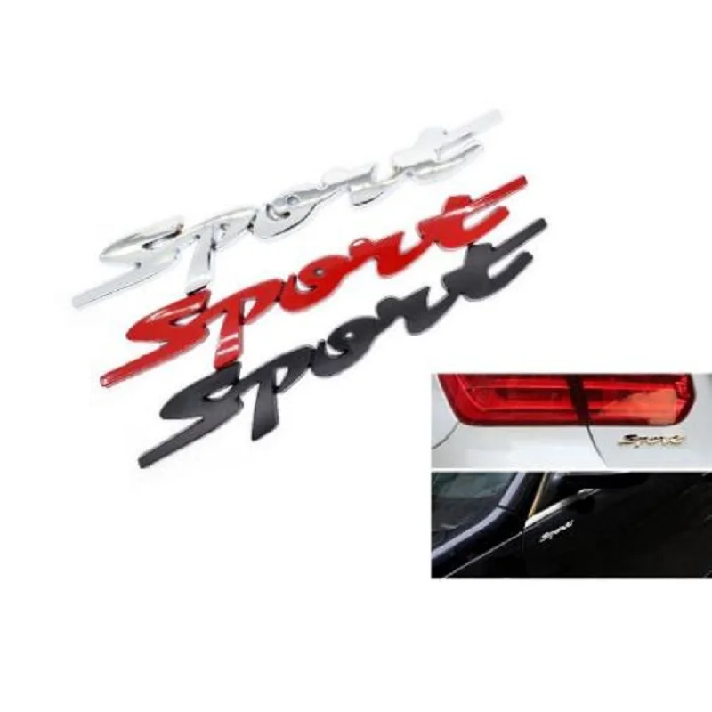 

Sport Car Stickers 3D Metal Emblem Refitting Badge Sticker Car Styling Auto Decoration accessories For Lexus RX ES IS