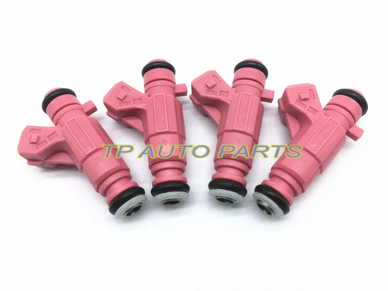 4 шт. Топливные форсунки для Pe-U 206 Ci-troen C3 1,4 8 v Flex OEM 0280156295 0 280 156 295