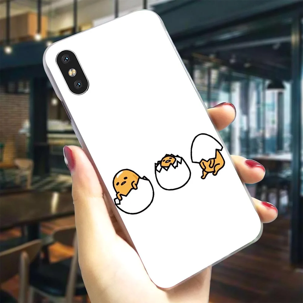 Gudetama Lazy Egg Phone Cover для iPhone 5S Case 5 SE 6 6S/6 6S Plus 7 8/7 8 X XS XR Xs Max Hard Shell Fashion|Бамперы| |