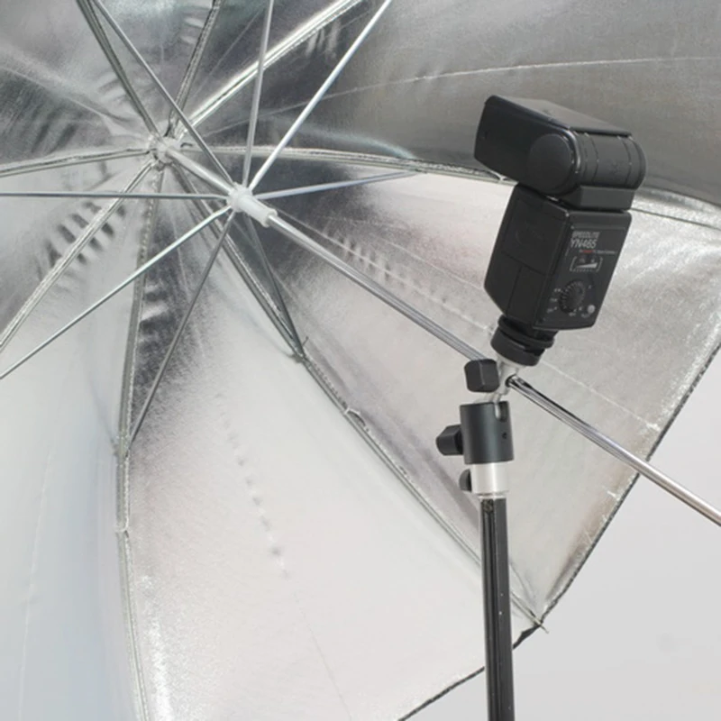  Bracket Swivel Flash Shoe Mount Umbrella Holder Light Stand C2 Type
