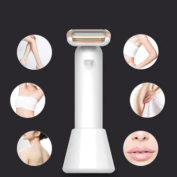 

Female razor epilator shaving machine hair removal lady trimmer epilator for face, bikini, body, legs, armpit