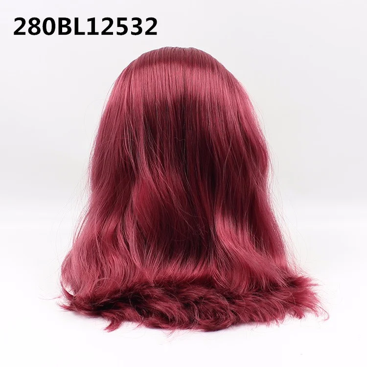 Neo Blythe Doll Maroon Hair with Takara RBL Scalp Dome 1