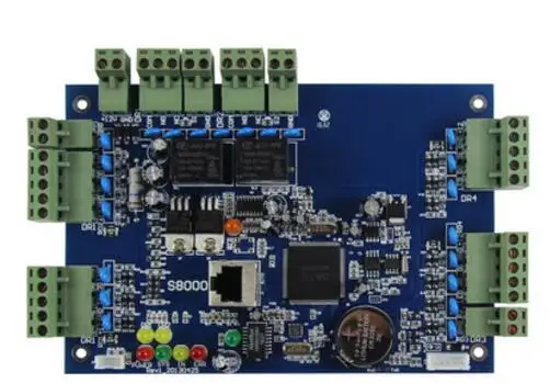 

Wiegand26 RFID TCP/IP Network Two Door Access Control Board Panel Controller For 2 Door 4 Reader with Free English Software