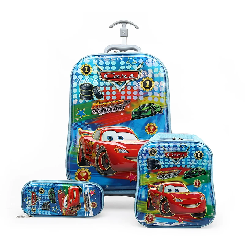 

RTYCDG Boy Anime Trolley Case Kids Climb The Stairs Luggage Travel Rolling Suitcase Girl Cartoon Pull Rod Box Child Pencil Box