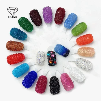 

1440 PCS/bag Nail Art Decoration 3D Twelve Colors Color Rhinestone Nail Art Rhinestone Shiny Sticker Crystal Nail Nail DIY Tools