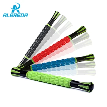 

ALBREDA Yoga Roller Massage Stick Deep Muscle Relaxation Leg massage Stretch Sporting fitness exercise Restore physical strength